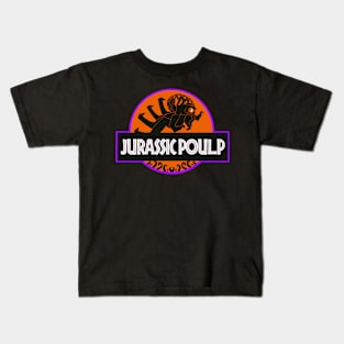Jurassic Poulp : an octopus from a lost world Kids T-Shirt